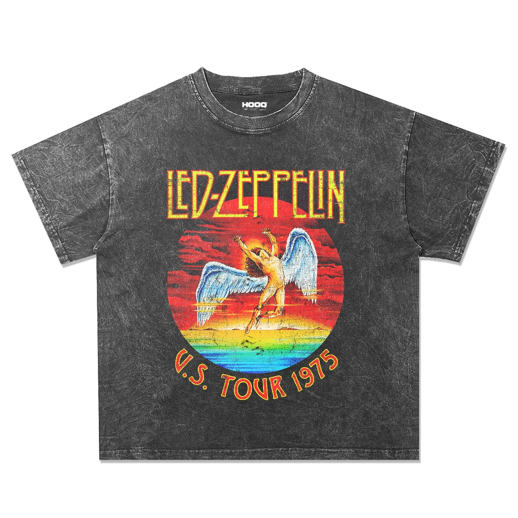 Kaos Band Led Zeppelin Oversize Washing VIntage