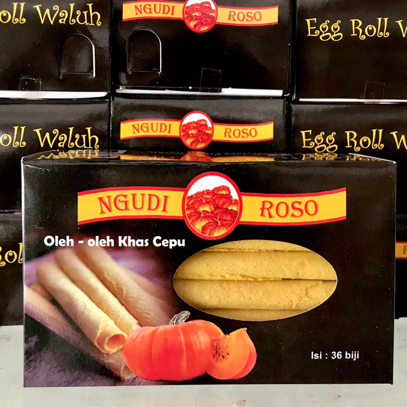 

Egg Roll Waluh Ngudi Roso Makanan Ringan Khas Cepu Blora 250 gr