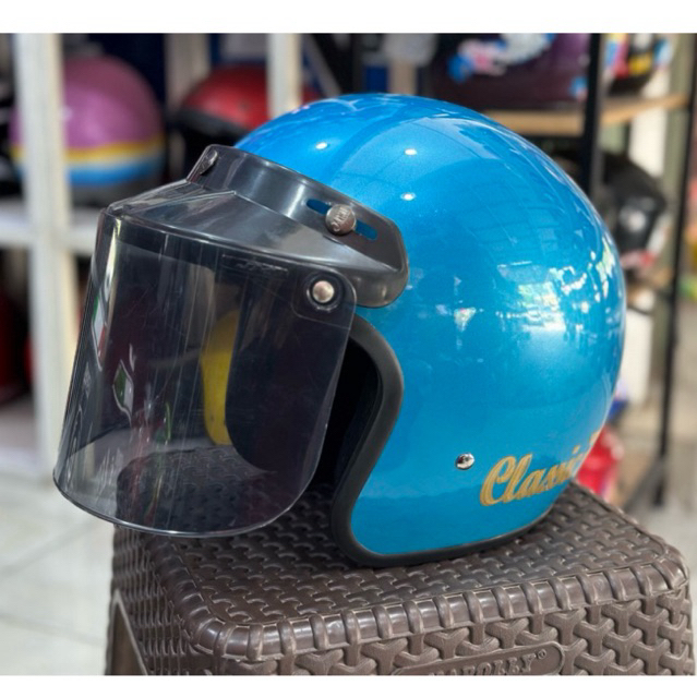Helm Bogo RX Classic - Biru