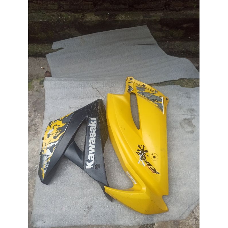 FAIRING DEPAN NINJA RR NEW (NINJA DRAGON) SEBELAH KIRI SAJA ORIGINAL BEKAS