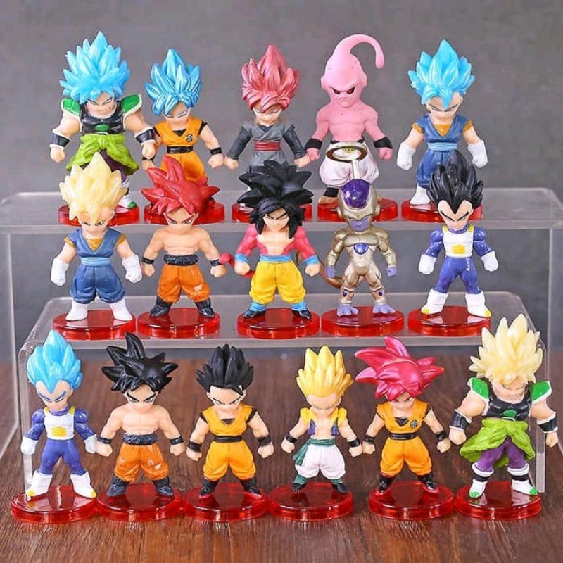 COD Bayar di Tempat Action Figure Dragon ball Jadul 90an