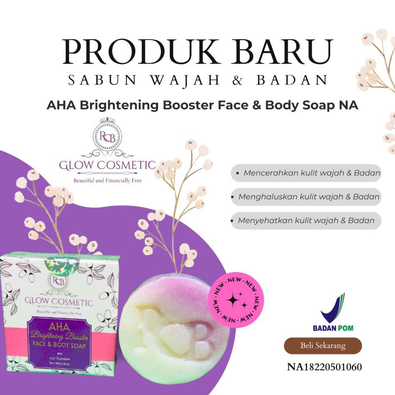 Terlaris Sabun Rcb Glow Face & Body