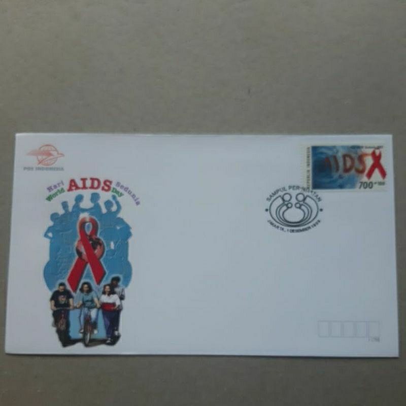 

Perangko prangko sampul peringatan hari AIDS sedunia