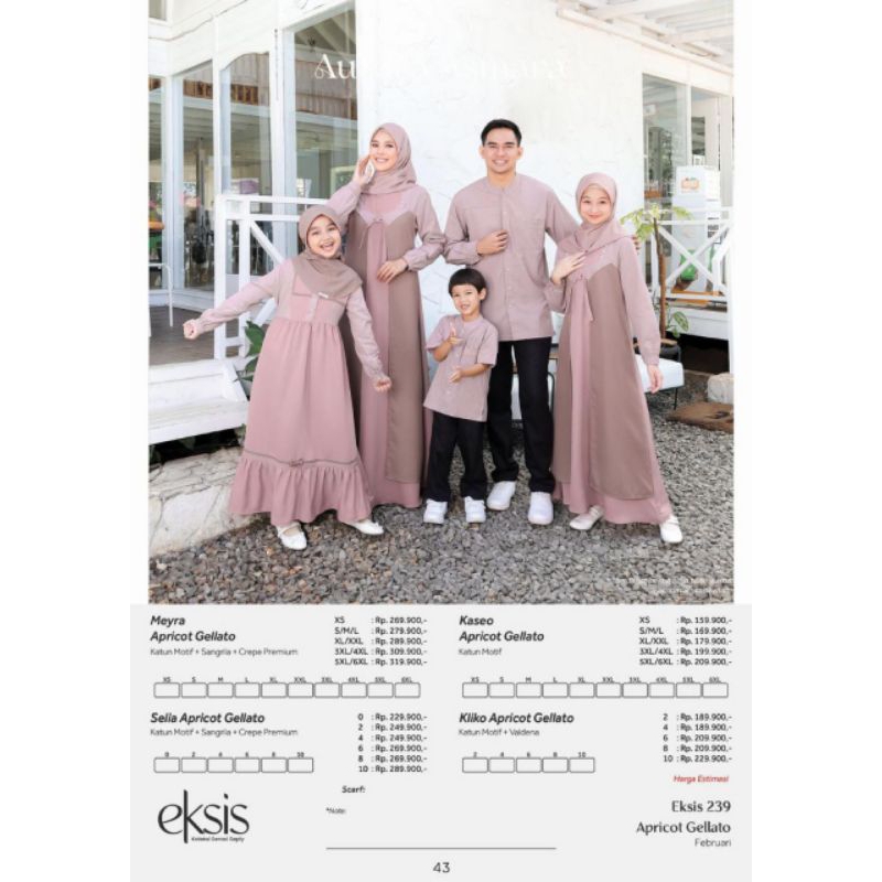 Seply Sarimbit Eksis 239 Apricot Gellato Terbaru 2024