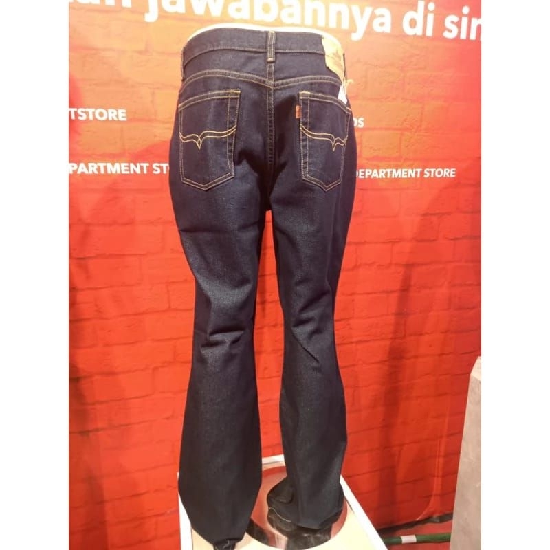 celana jeans denim bootcut LEA