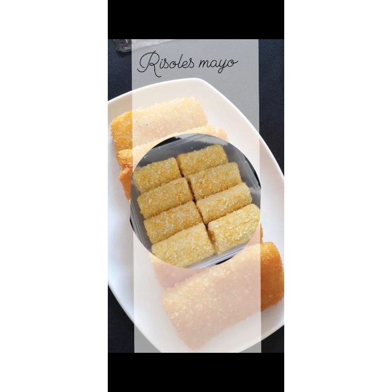 

Risoles Mayo/Risoles Smoke Beef/Risol Sayur/Risol Kamupung/Risol Frozen/snack untuk Acara/Frozen Food