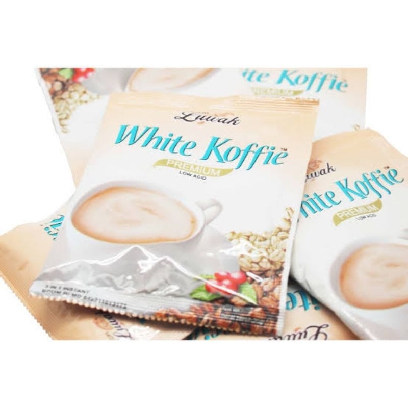 

Kopi Luwak White Coffee Renceng (isi 10pcs)