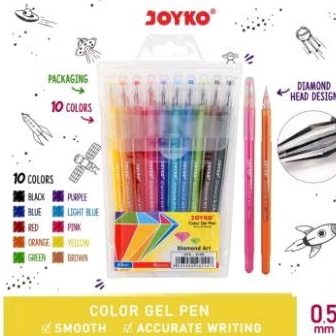 

Bolpen gel warna Joyko Gpc-310S