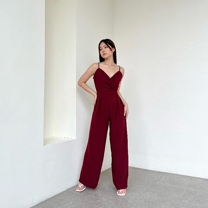 PRELOVED MILLIE JUMPSUIT / KOREAN JUMPSUIT / LONG JUMPSUIT / CASUAL