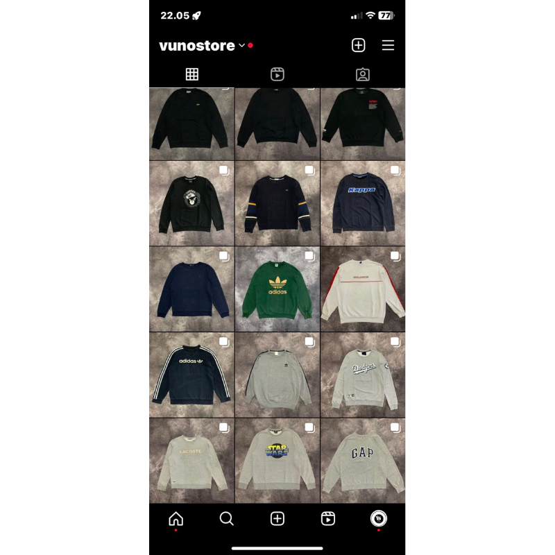 CREWNECK SECOND BRAND