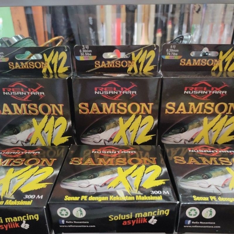 senar PE samson x12 300m