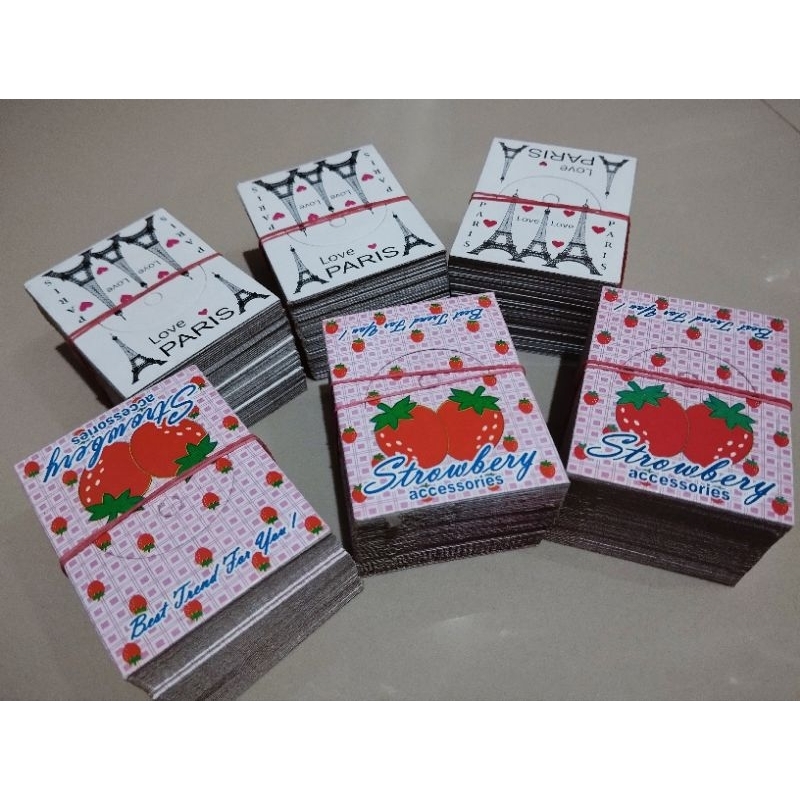 

isi 100 hang tag label kertas