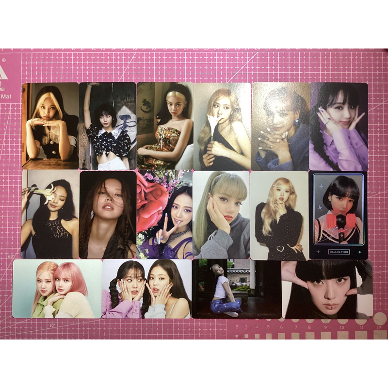 [READY] PC PHOTOCARD BLACKPINK OFFICIAL BORN PINK, WELCOMING,SUMMER DIARY,POB KTOWN,APPLE MUSIC, LIG