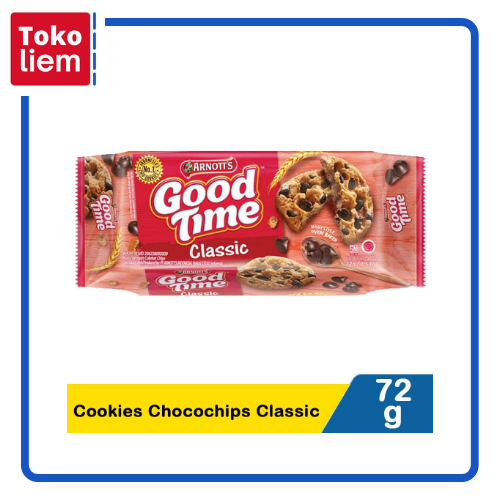 

Good Time Cookies Chocochips Classic 80G