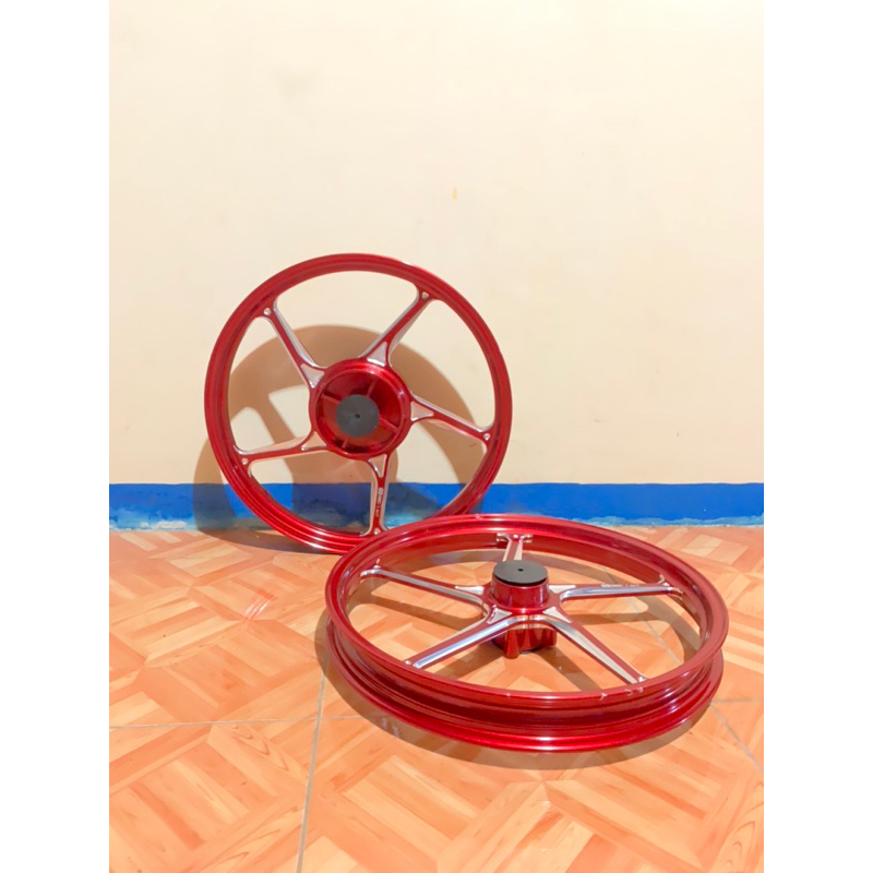 VELG ENKEI TRX ANODIZE OPEN HUB CNC 511 525 RING 17 PNP FIZR F1ZR JUPITER Z JUPITER Z1 MX OLD RX KIN