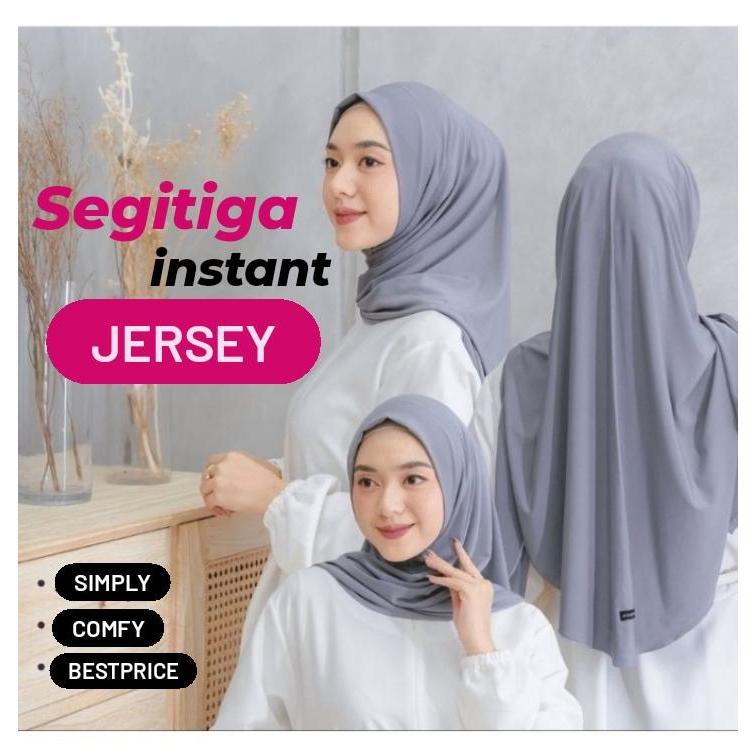 HIJAB SEGITIGA INSTAN JERSEY | SEGITIGA INSTAN JERSEY | JILBAB SEGITIGA INSTAN JERSEY / HIJAB INSTAN