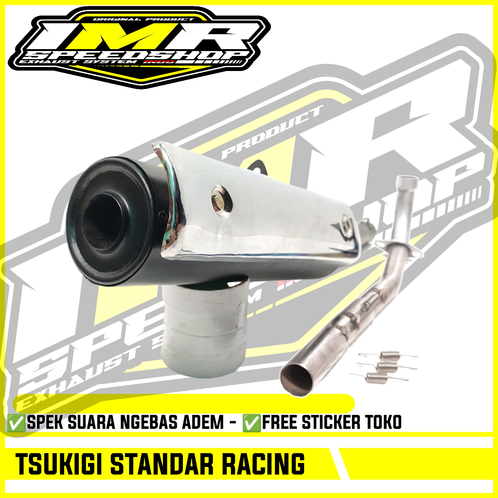 KNALPOT STANDAR RACING TSUKIGI JUPITER Z CAPUNG BURHAN ROBOT Z1 | VEGA R R NEW ZR RR LAMA KOTAK CRYP