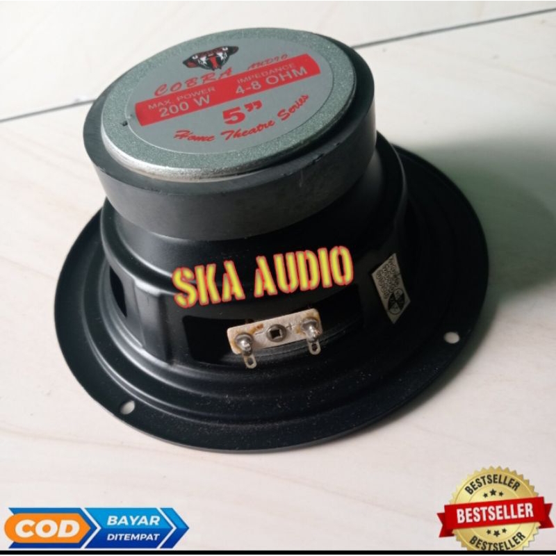 speaker 5 inch cobra magnet besar 200 waat / spiker 5 inch cobra harga sangat murah termurah