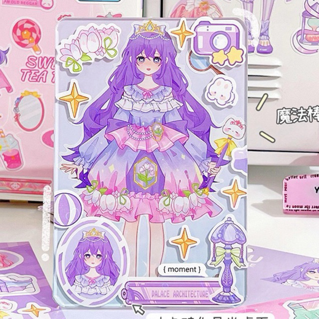 

Sticker holo MY girl / sticker hologram / sticker gliter / sticker viral / sticker aesthetic ST70