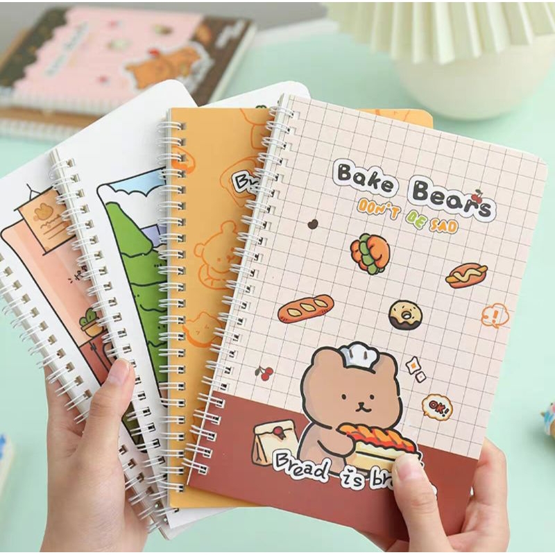 

Buku Diary Harian Anak Remaja Notebook Motif Aesthetic Gambar Kartun Random