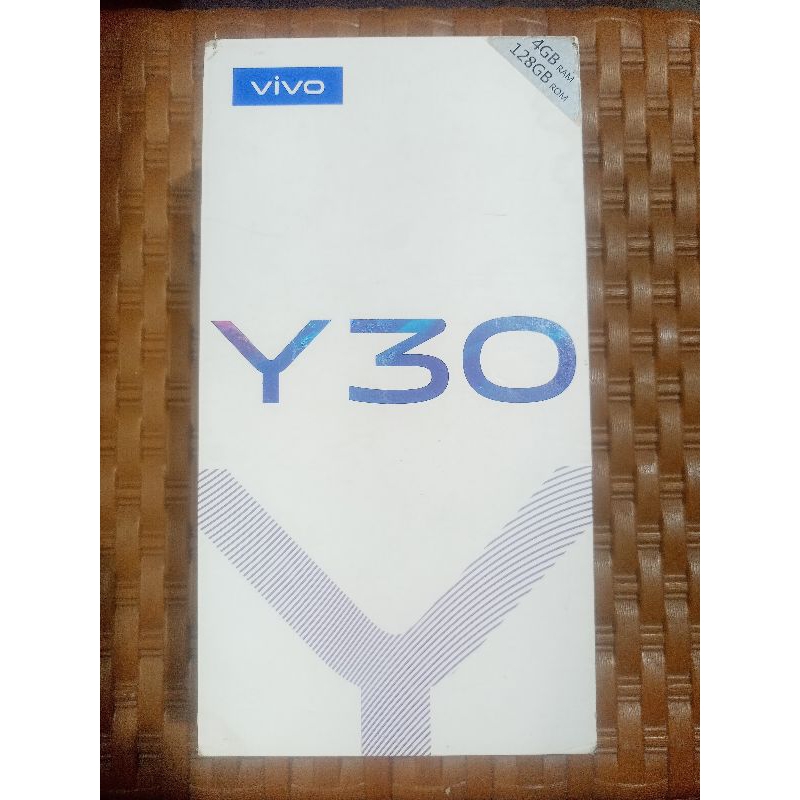 Kardus second bawaan Hape Vivo Y30 ram 4/128gb