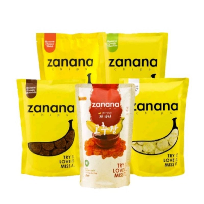 

[READY BJM] zanana Chips Keripik pisang khas bandung