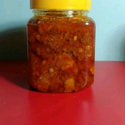 

sambel pedas original kemasan 200gram