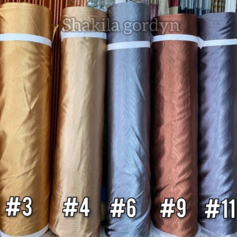 Kain gorden meteran/kain gorden blackout