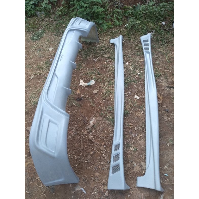 Bodykit samping dan belakang calya sigra