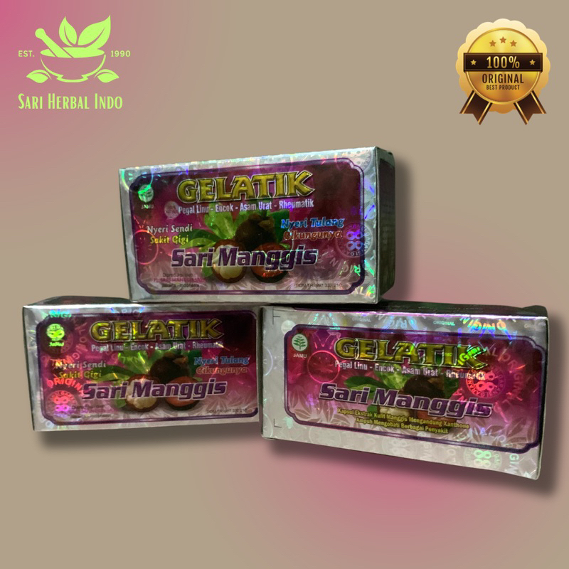 Sari Manggis Gelatik Kapsul Asam Urat