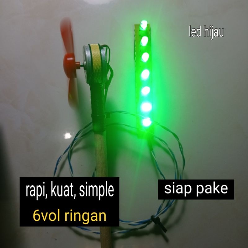 dinamo lampu layangan, layang layang, siap pake