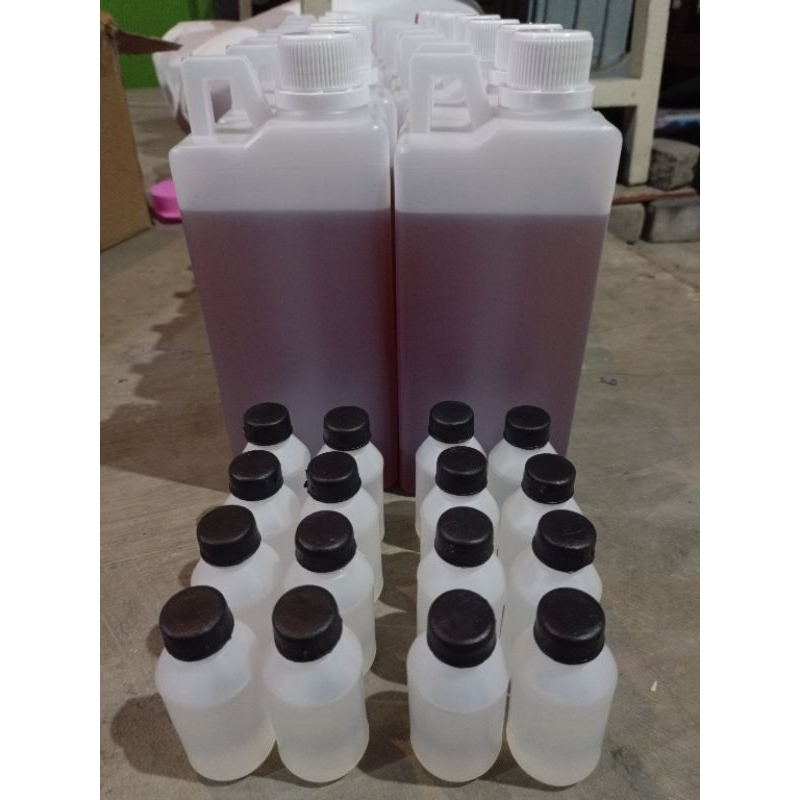 Resin butek fiberglass merah butek Sudah dengan katalis - minyak fiber glass - lem fiber pink KAPAL 