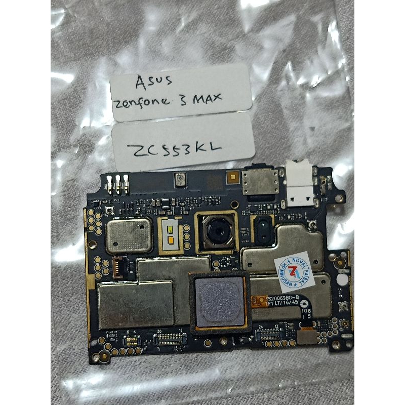 mesin Asus Zenfone max 3 zc553kl normal