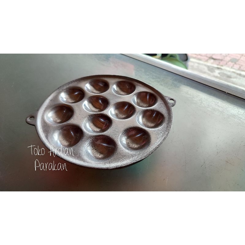 ARDIANHOMEWARE - Cetakan takoyaki /telor puyuh/ wajan penggorengan /dadarn telur/ cilor maklor serba