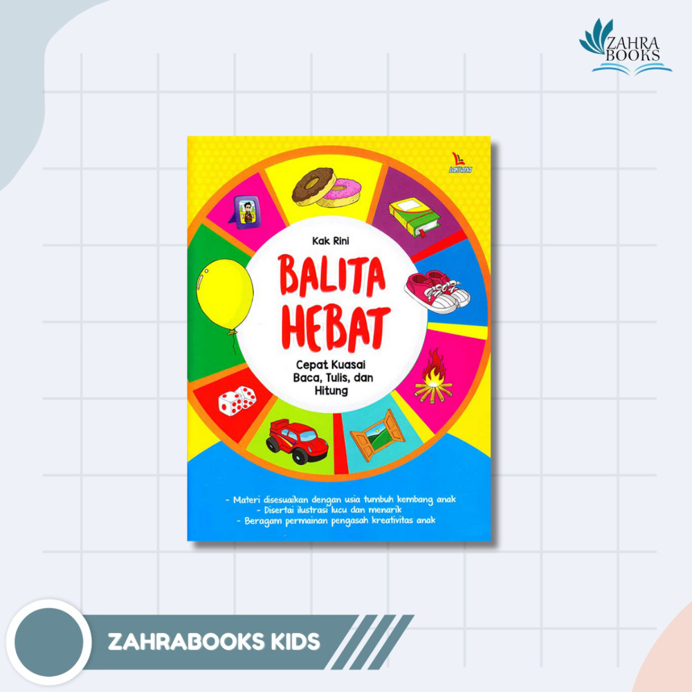 BUKU BALITA HEBAT CEPAT KUASAI, TULIS, DAN HITUNG - LAKSANA