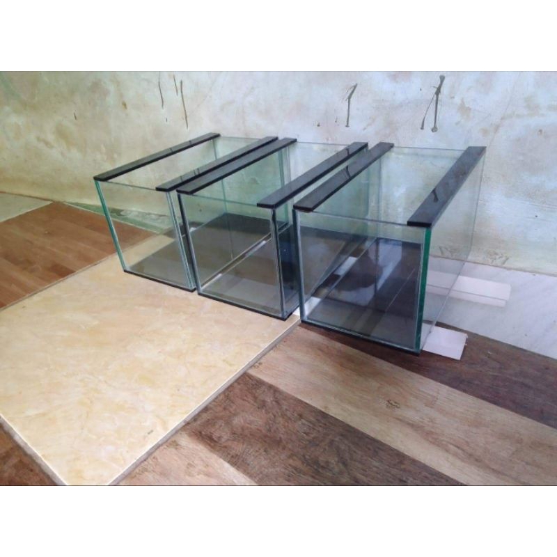 link custom aquarium // link semua ukuran aquarium // potongan kaca custom // tutup aquarium