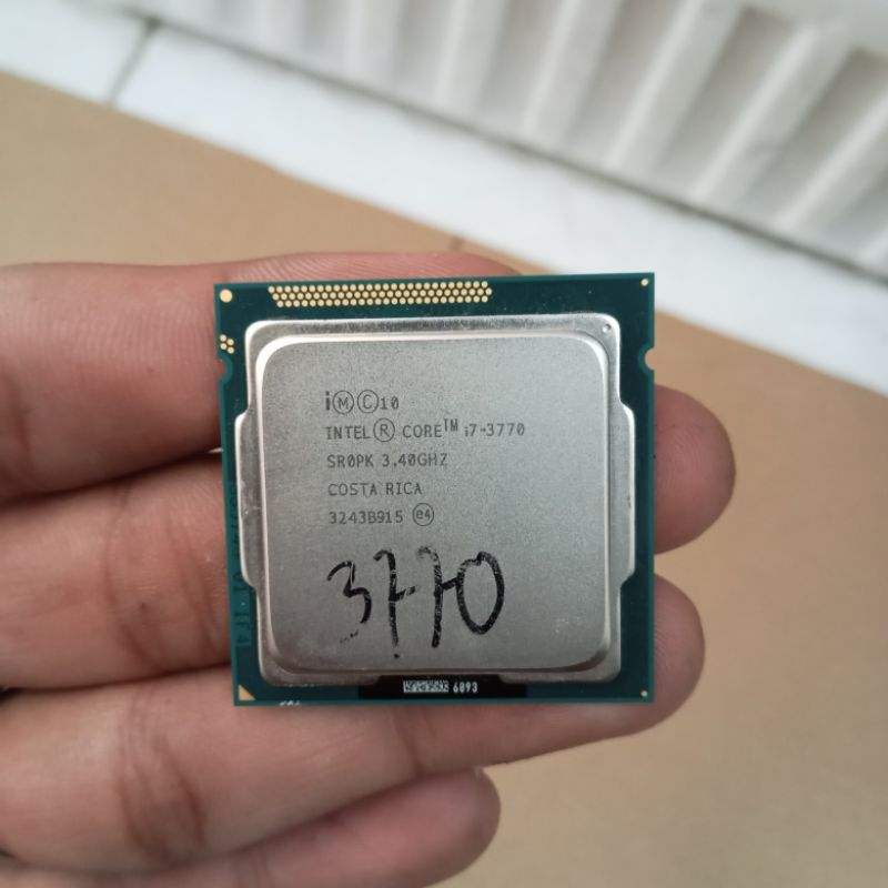 PROSESOR CORE I7-3770 GEN3 3,40GHZ NORMAL