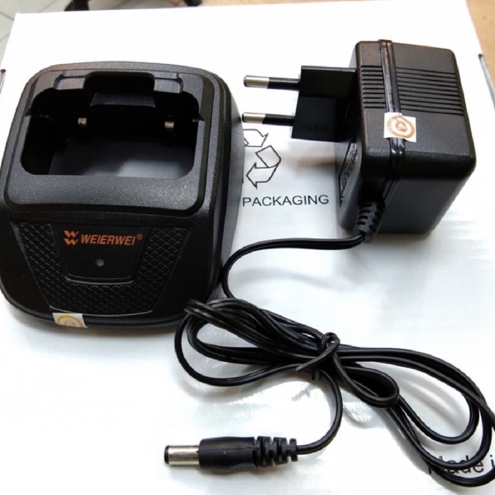 Charger Weierwei VEV-700WP Original Charger HT Weierwei VEV-700 WP Firstcom FC-27 Baru