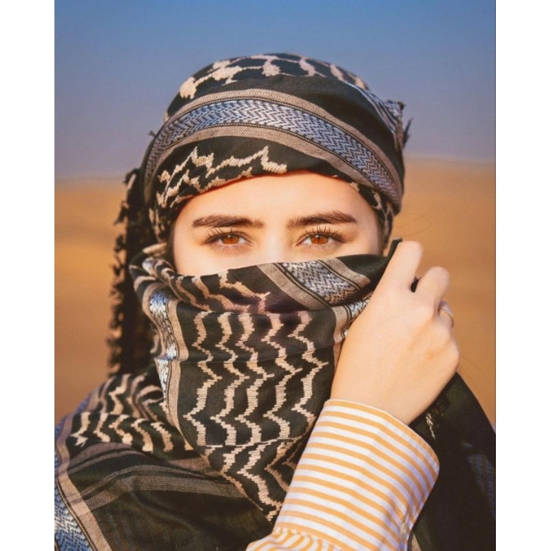 Setunggal - Kufiya Hijab Sorban Palestina