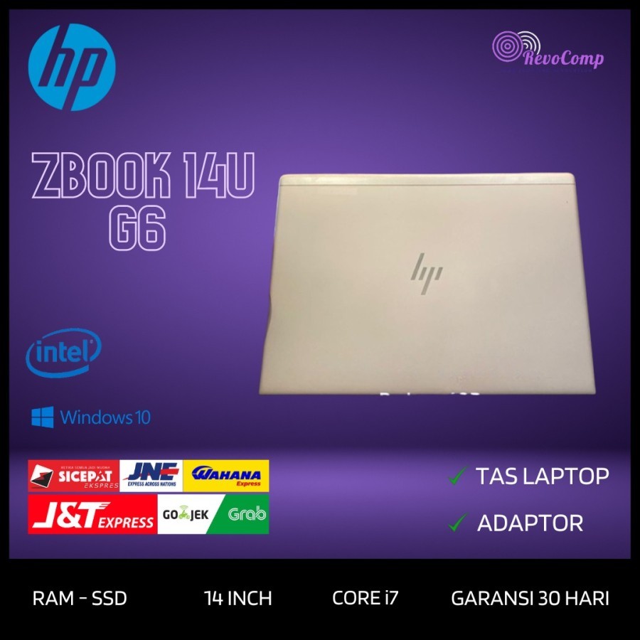 Laptop Hp ZBook 14u G6 Core i7 8665u Ram Ssd