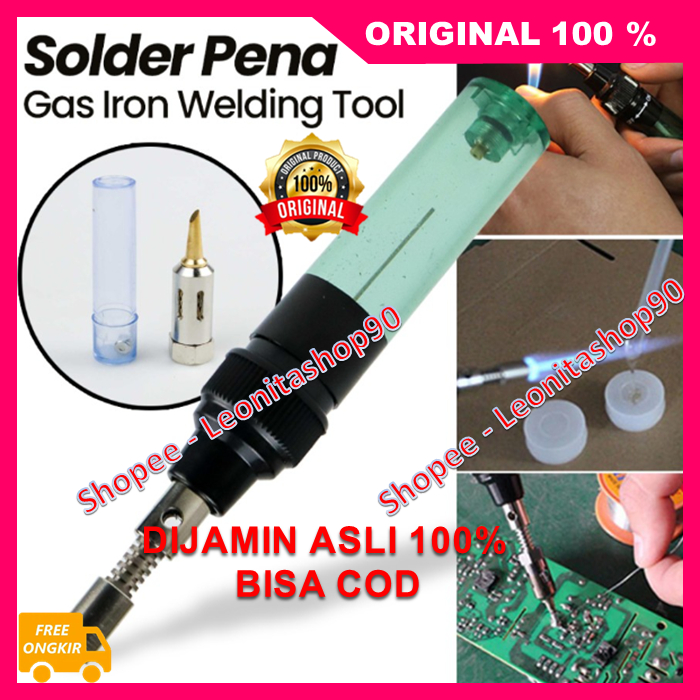 Solder Pena Gas Portable Solder Gas Butane Portable Iron Pen Solderin iron Gas Las Blow 100% ORIGINA