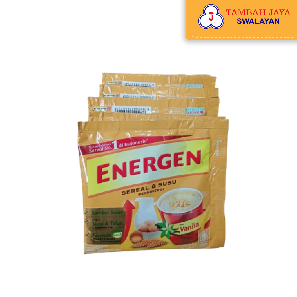 

Energen Sereal Vanilla Renceng isi 10 Scht