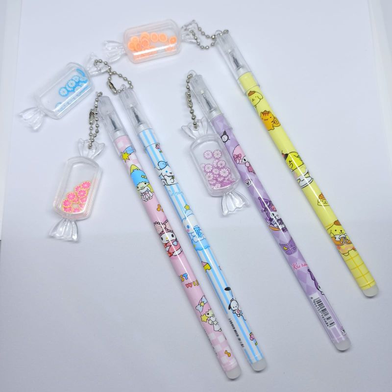 

Ballpoint Motif Candy Karakter Lucu / Pulpen Gel Karakter Lucu Anak Anak