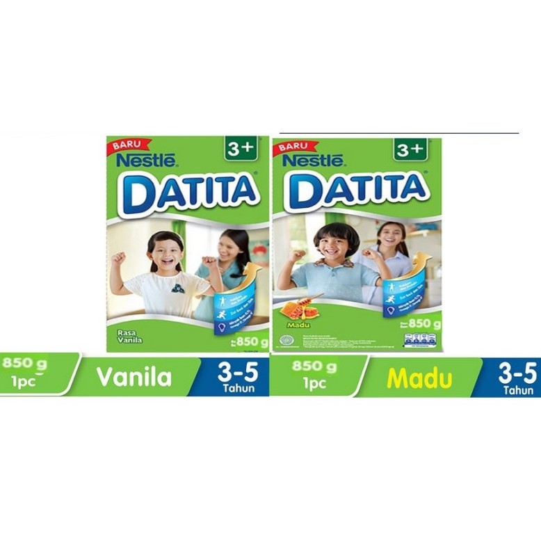 

Dancow Datita 3+ Susu Pertumbuhan Anak 3 - 5 thn Vanilla / Madu 850 gr