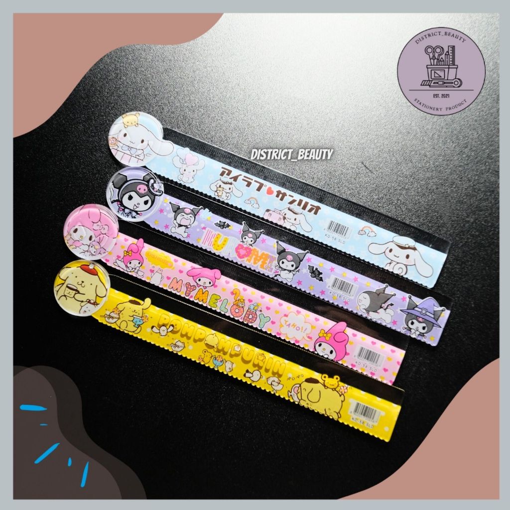 

PENGGARIS SANRIO PENGGARIS BULAT SANRIO PANJANG 15CM TERMURAH