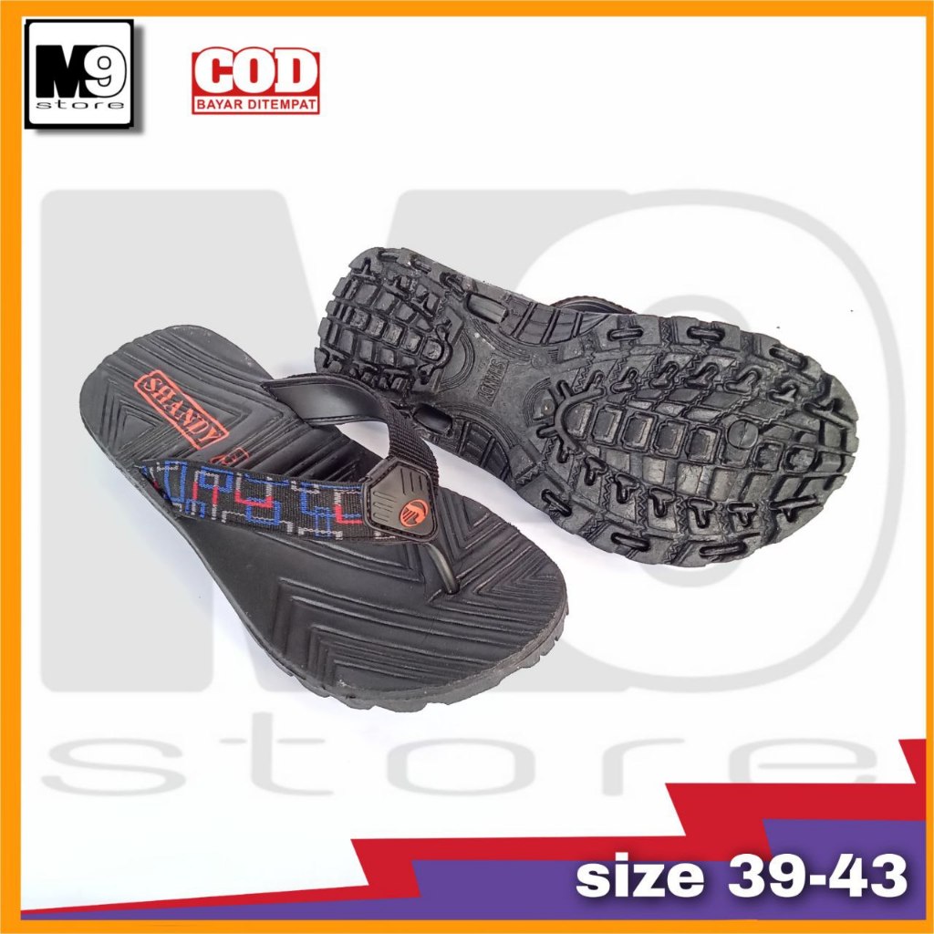 SANDAL PRIA KARET TANPA LEM MODEL SANDAL GUNUNG JEPIT