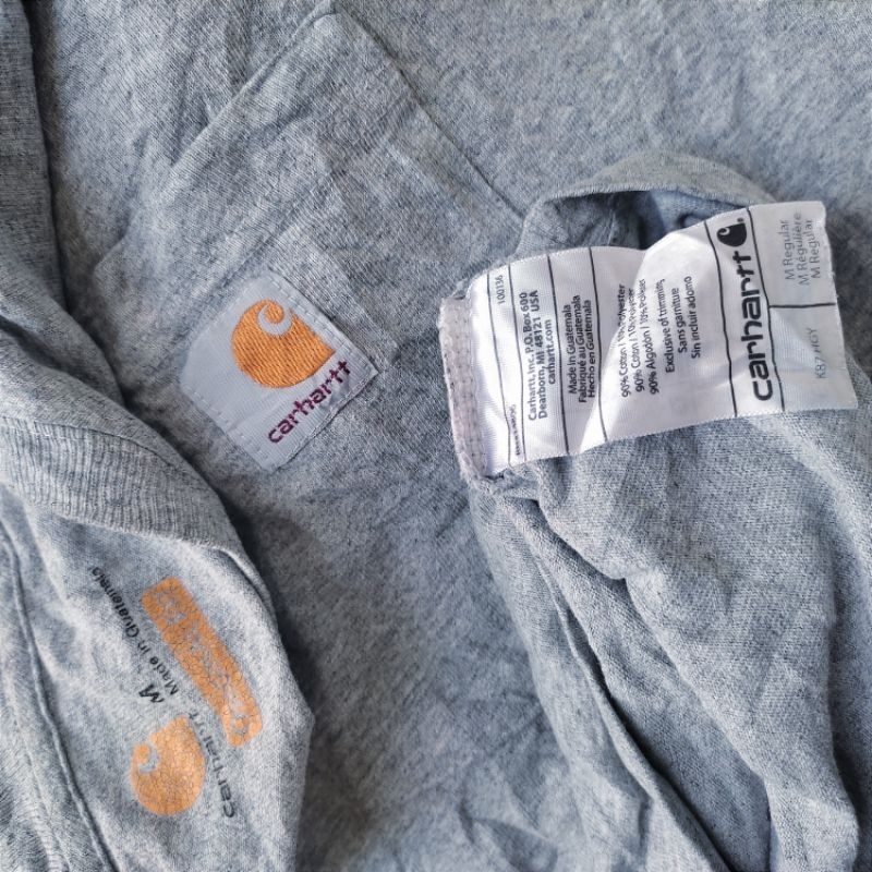 Carhartt Pocket Tee Grey - K87 HGY