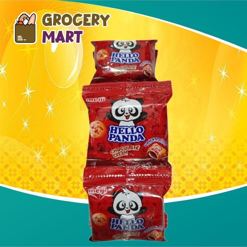 

Biskuit Hello Panda Chocolate Cream 8gr Isi 10 -1RENCENG