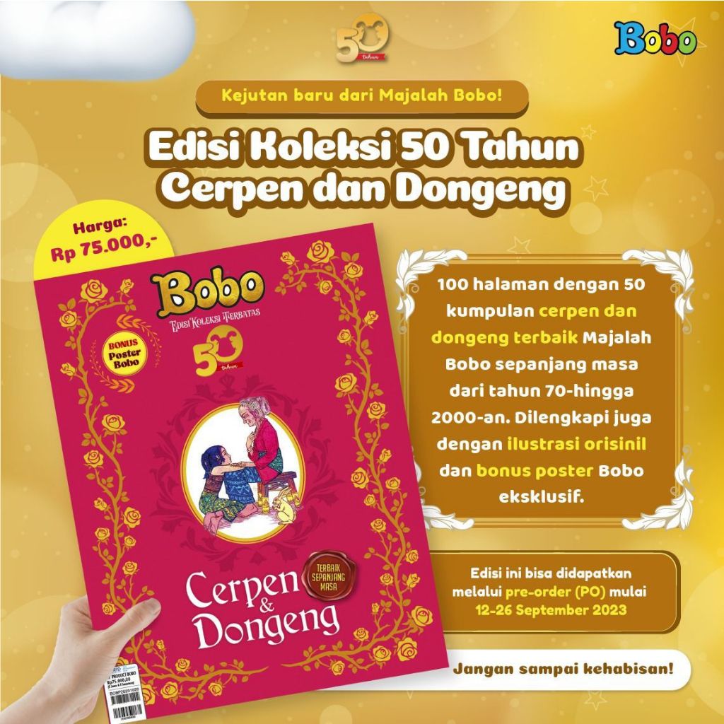 Buku cerita anak/majalah bobo cerpen dan dongeng/buku cerpen anak/buku dongeng