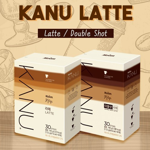 

Maxim Kanu Latte / Double Shot Latte / Kopi Sachet Maxim Coffee Korea Instan